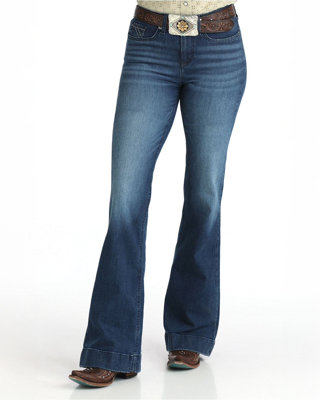 Women's Mila Trouser - Dark Stonewash