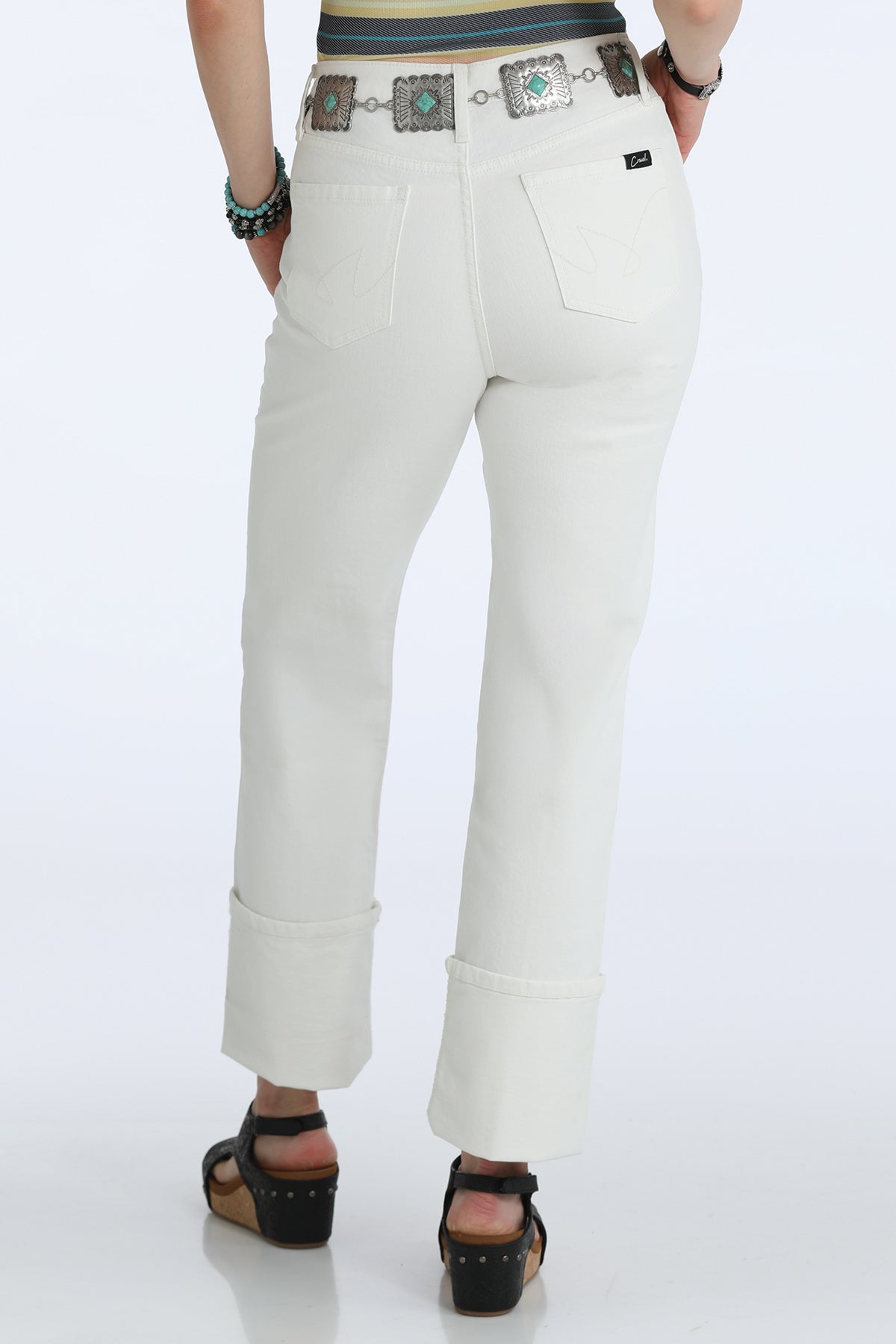 Women's Quinn Straight - White