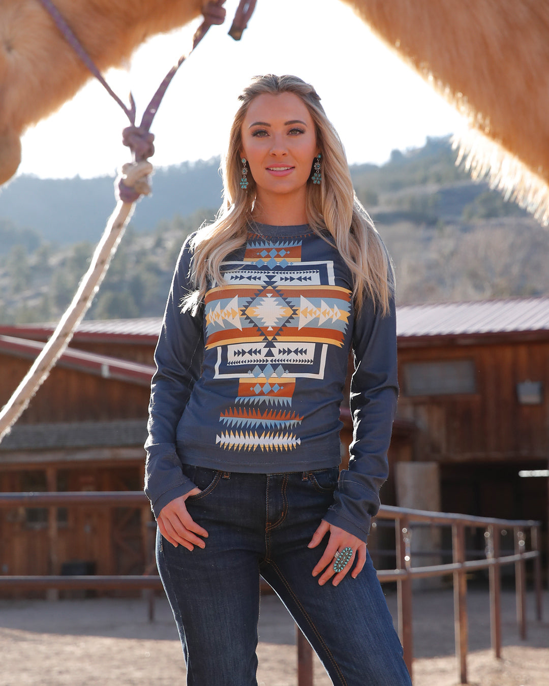 Women's Waffle Knit Shirt