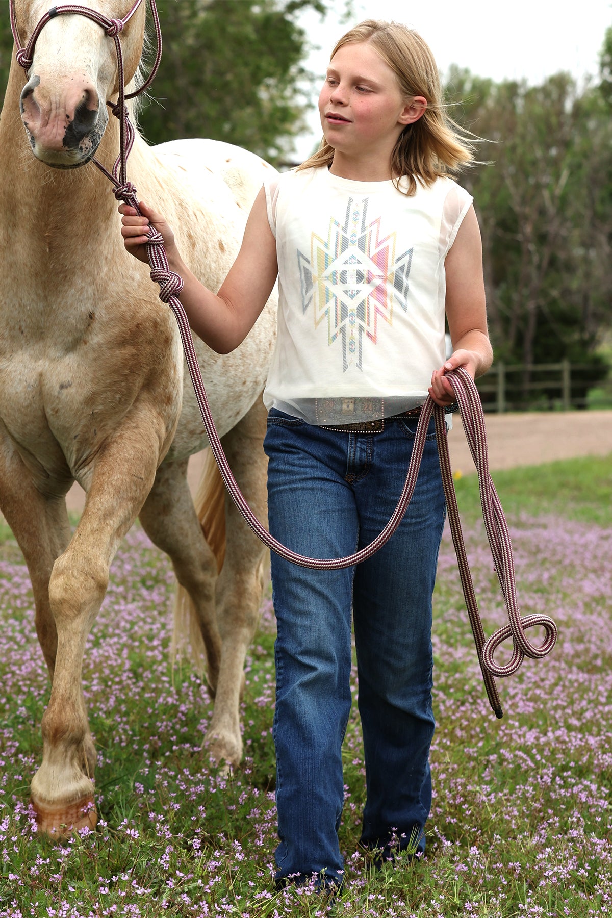 Girl's Sleeveless Top