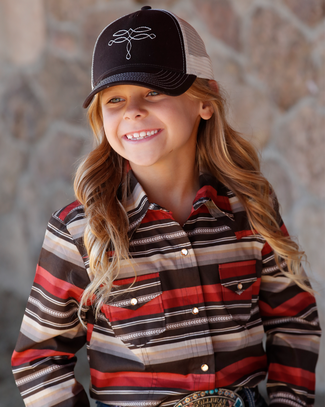 Girl's Snap Front Western Shirt