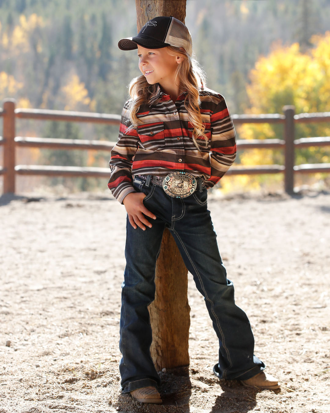 Girl's Snap Front Western Shirt