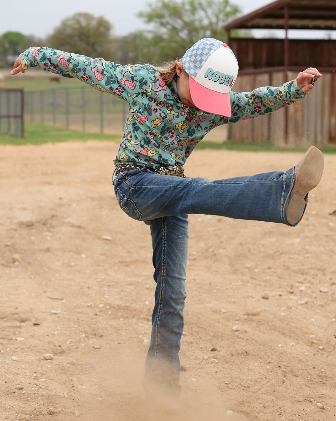 Girl's Snap Front Western Shirt