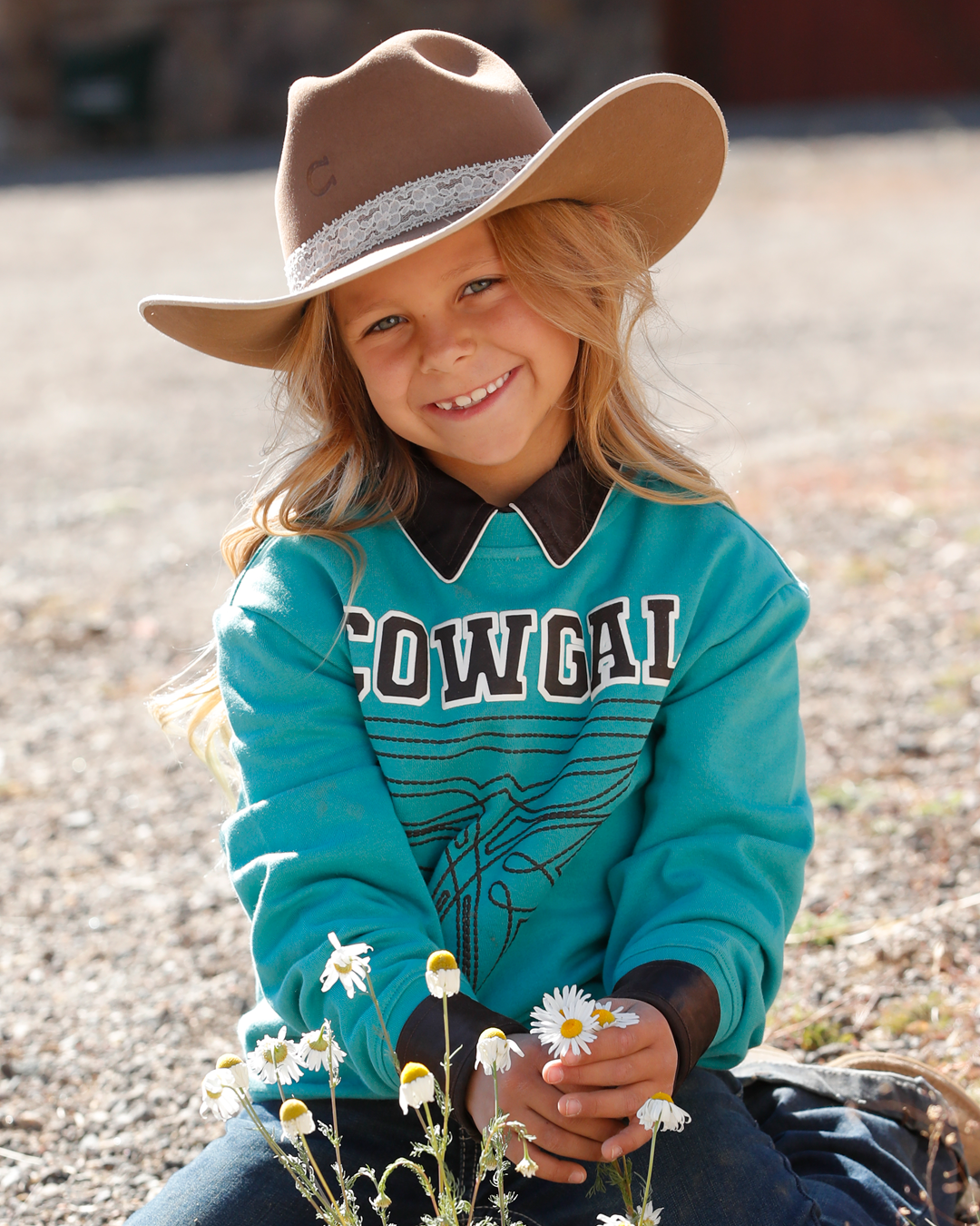 Girl's Pullover Sweatshirt