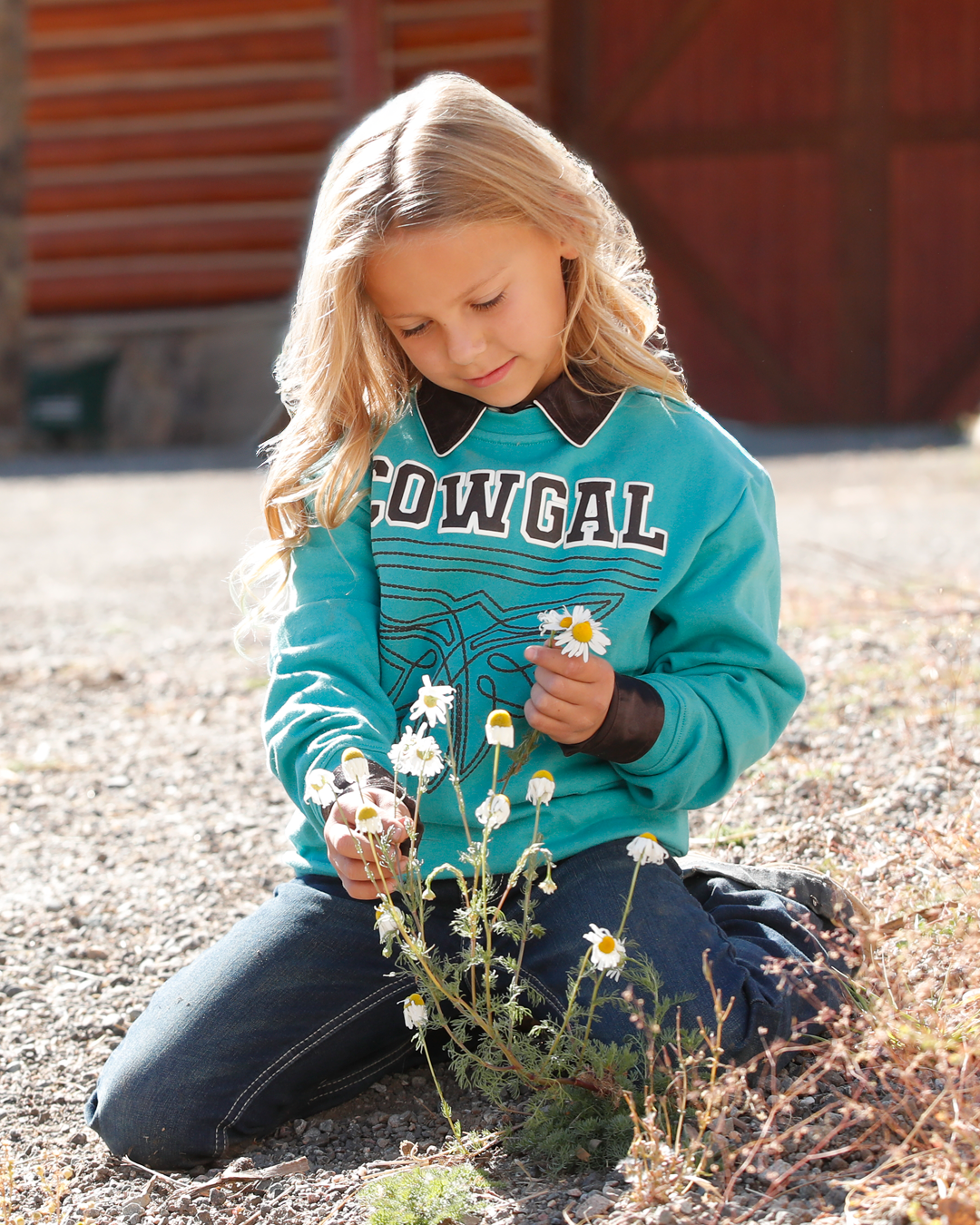 Girl's Pullover Sweatshirt