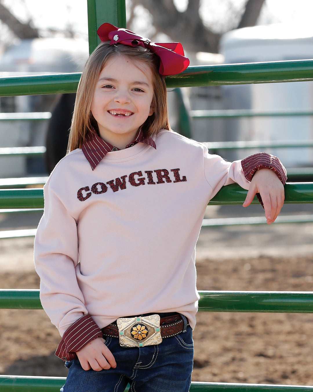 Girl's Pullover Sweatshirt