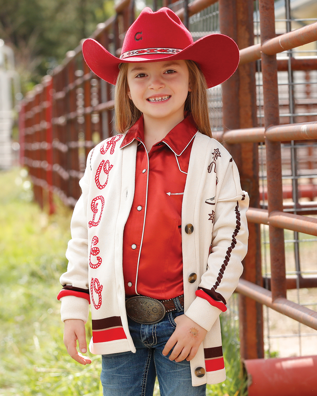 Girl's Knit Cardigan