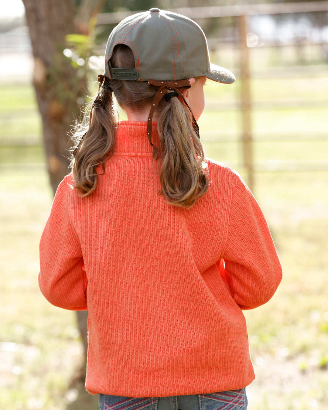 Girl's 1/4 Zip Pullover