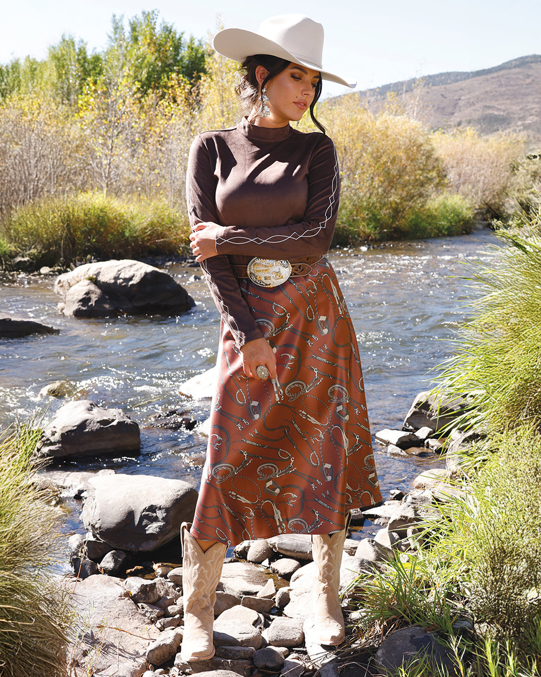 Women's Midi Skirt