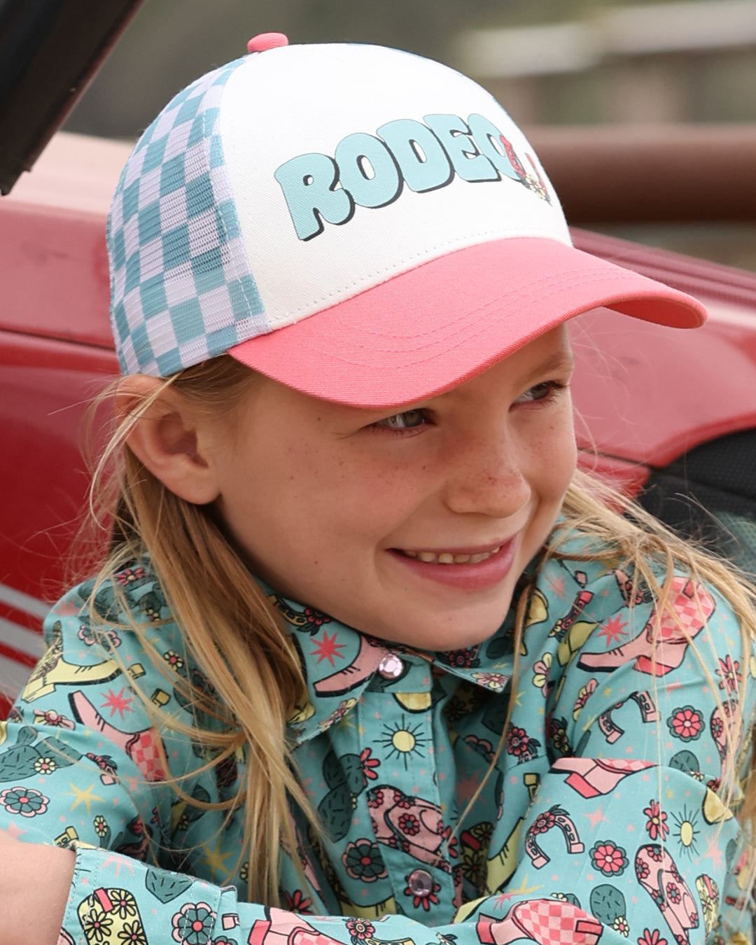 CINCH GIRLS TRUCKER CAP - MULTI