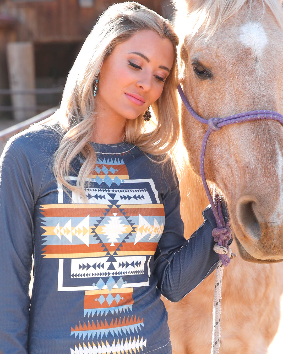 Women's Waffle Knit Shirt