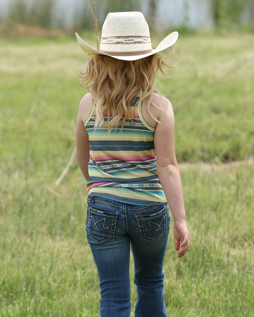 Girl's Rib Knit Tank