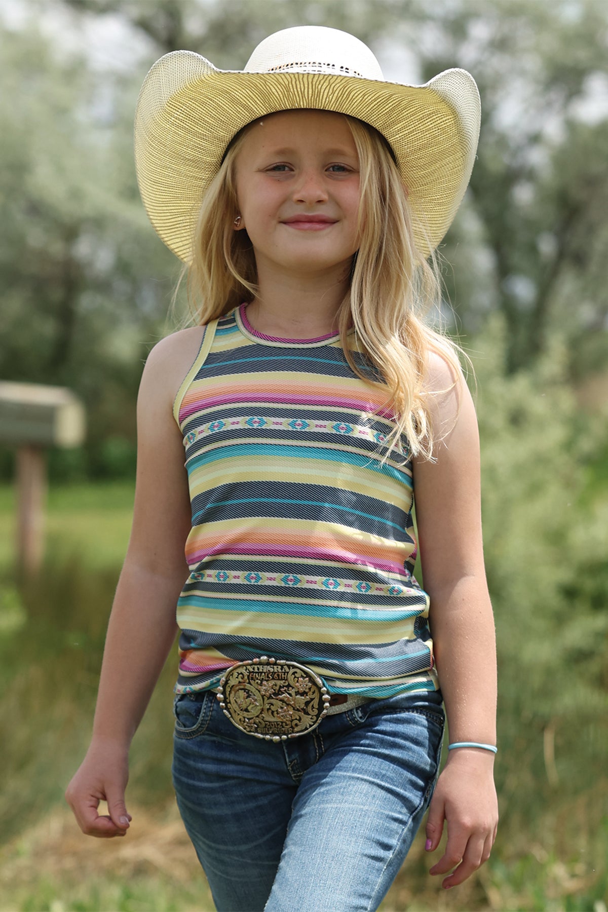 Girl's Rib Knit Tank