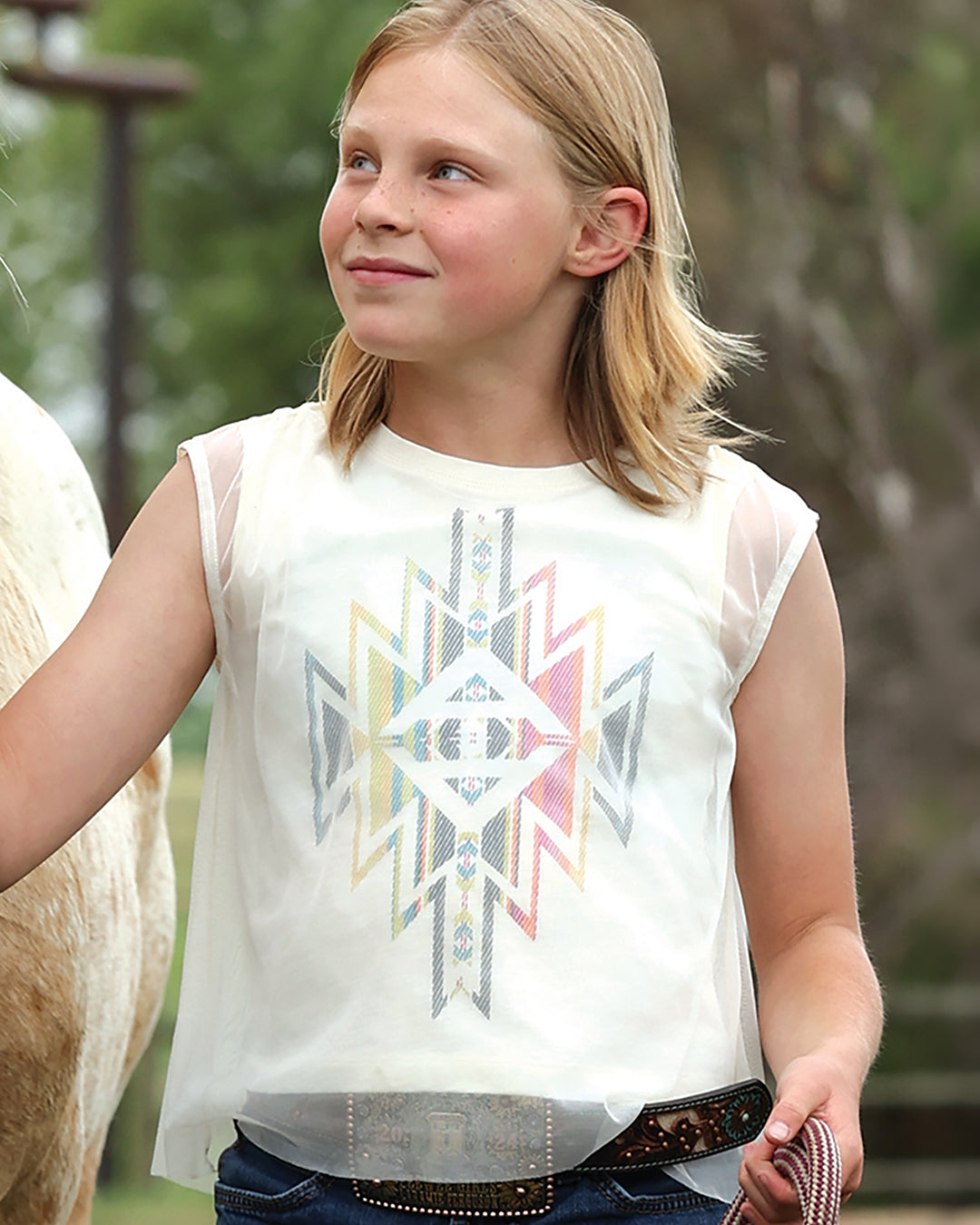 Girl's Sleeveless Top
