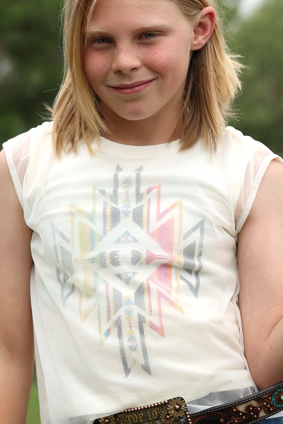 Girl's Sleeveless Top