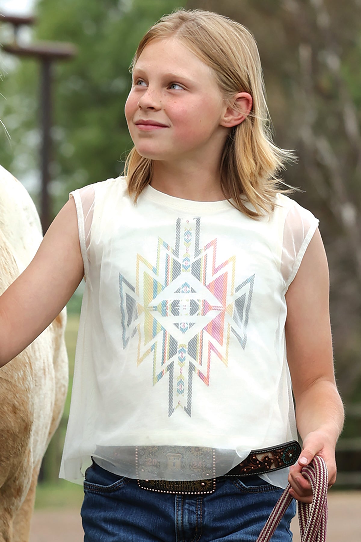 Girl's Sleeveless Top