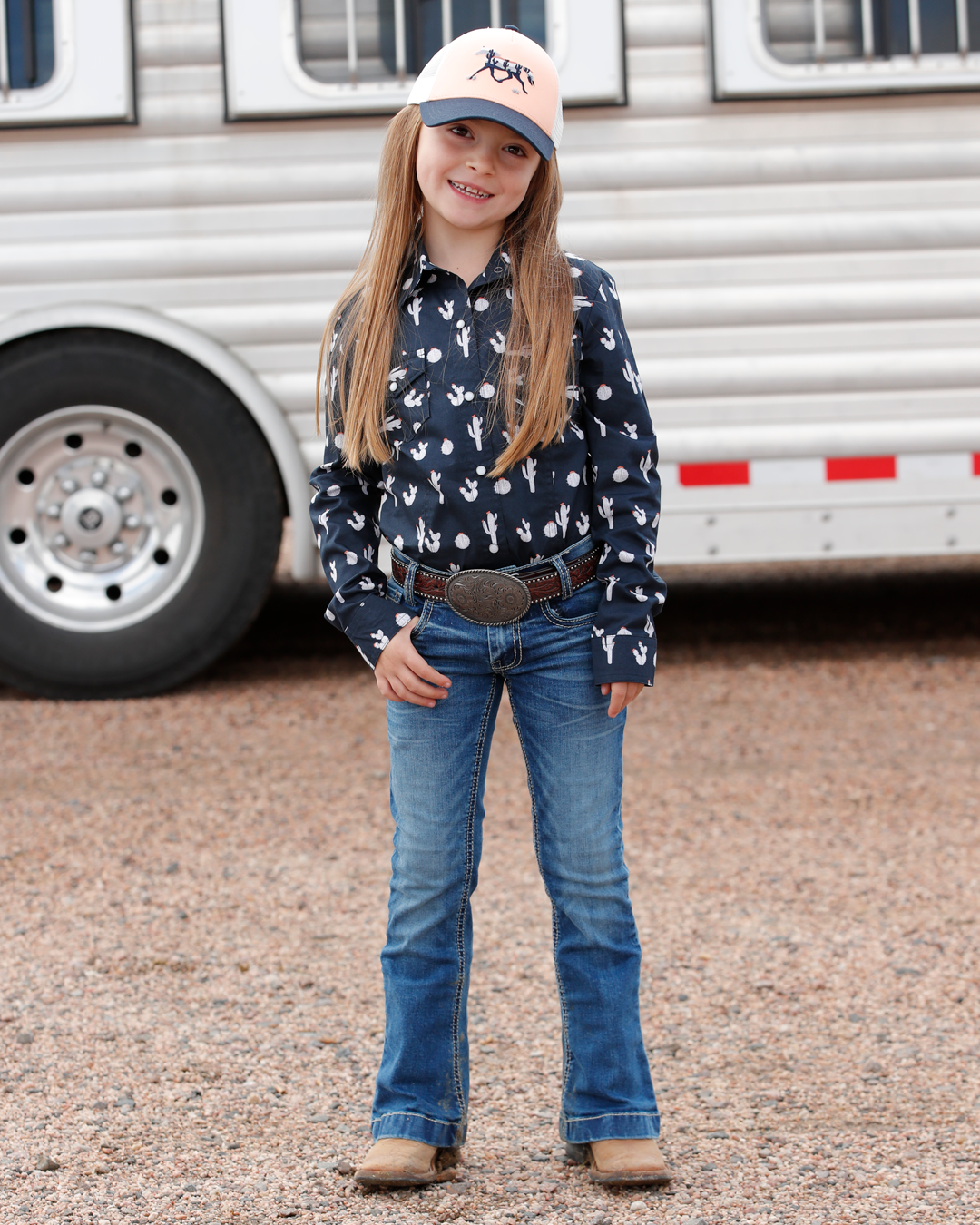 Girl's Snap Front Western Shirt