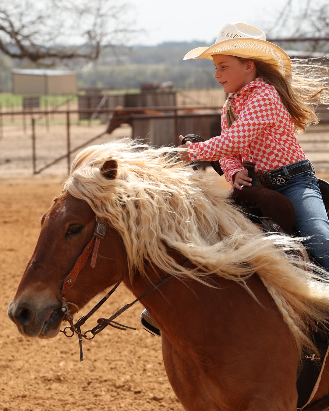 Girl's Snap Front Western Shirt