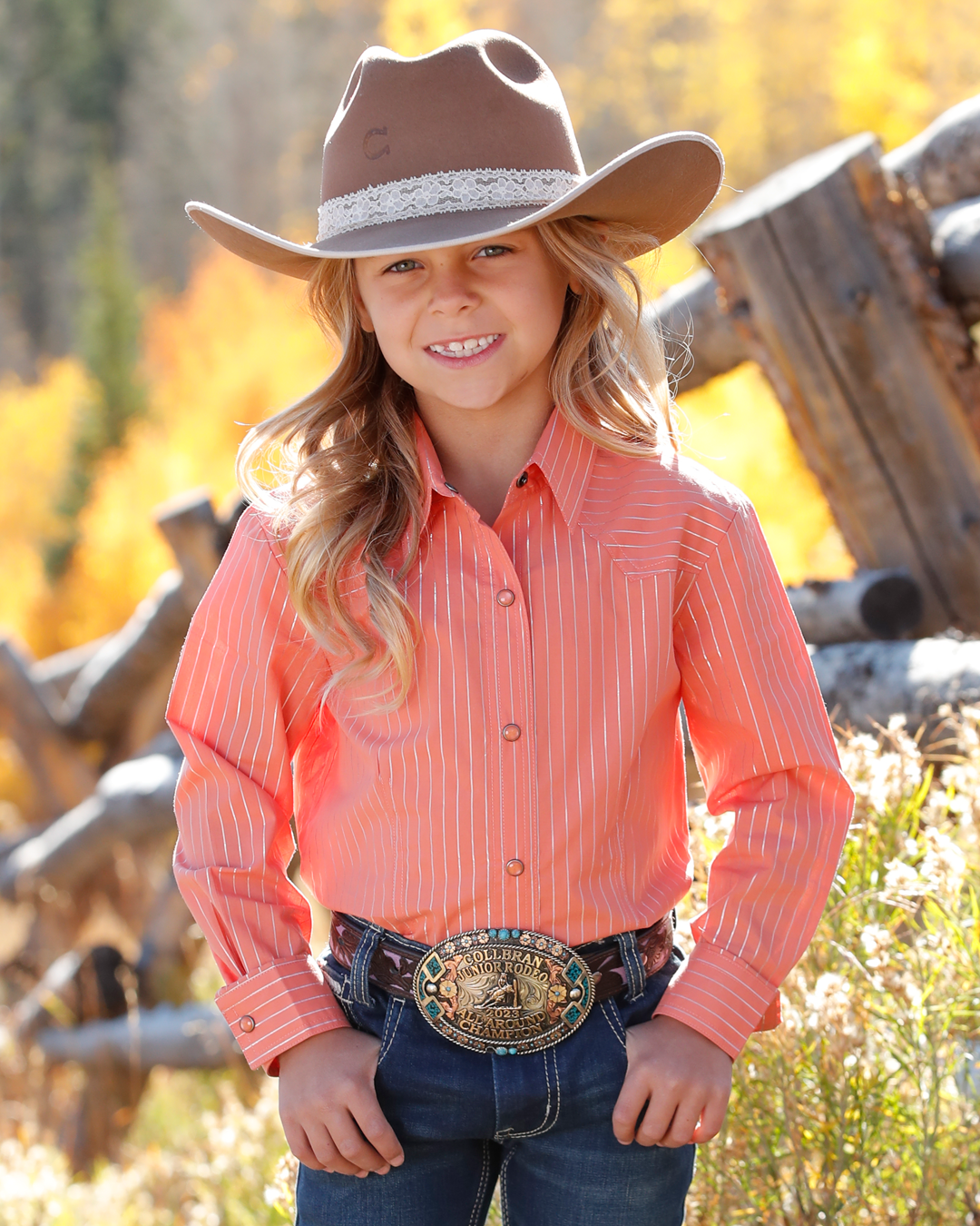 Girl's Snap Front Western Shirt