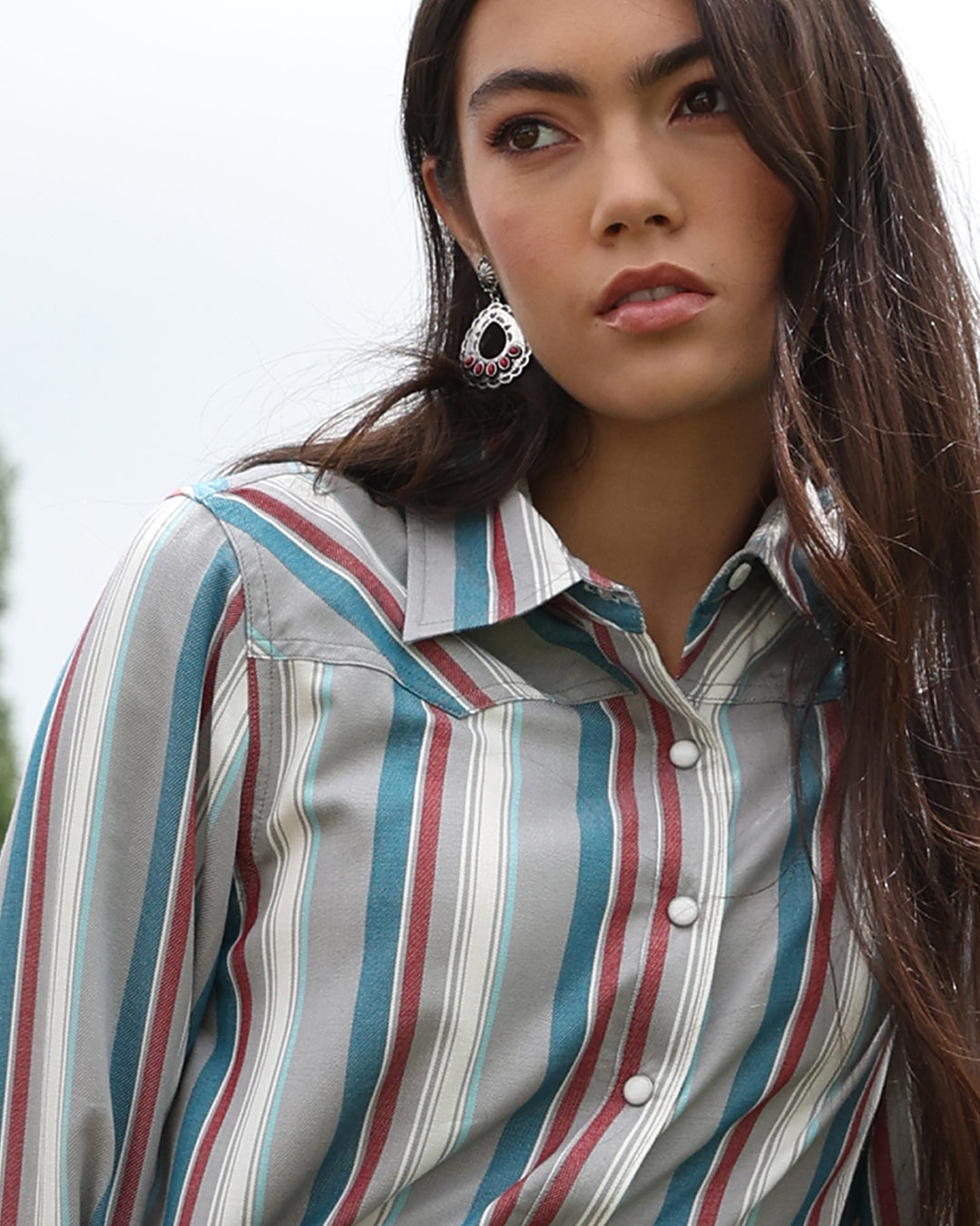 Women's Girlfriend Fit Snap Front Western Shirt