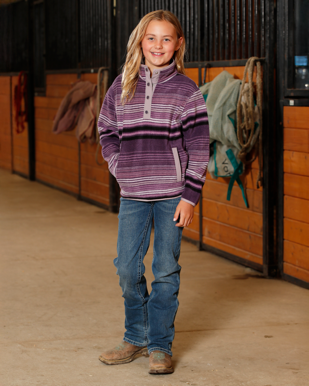 Girl's Polar Fleece Pullover