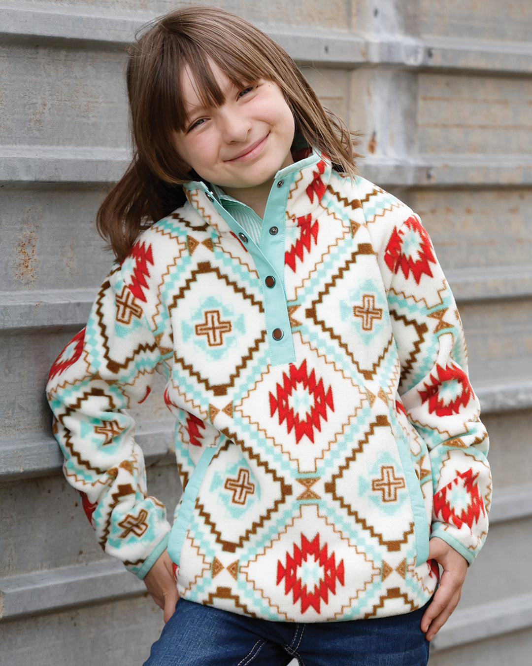 Girl's Polar Fleece Pullover